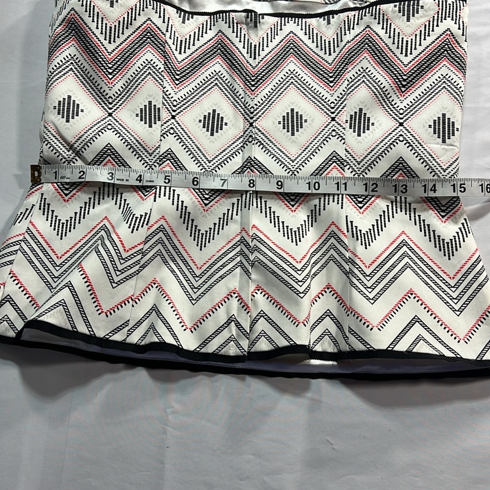 NWT White House Black market peplum style corset, structured top size 8 - Picture 7 of 13